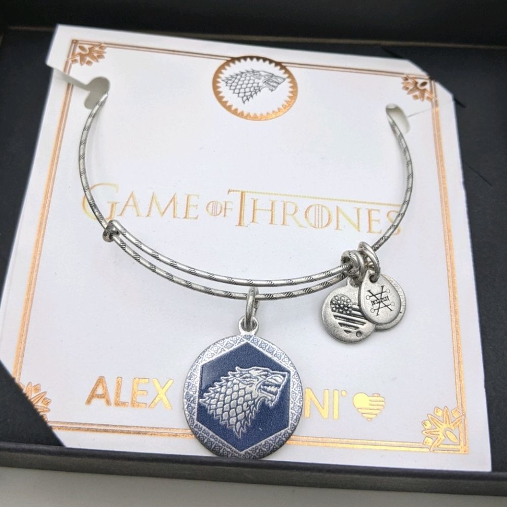 Alex and Ani Rafaleian Silver Winter Stark Bracelet NIB NEW